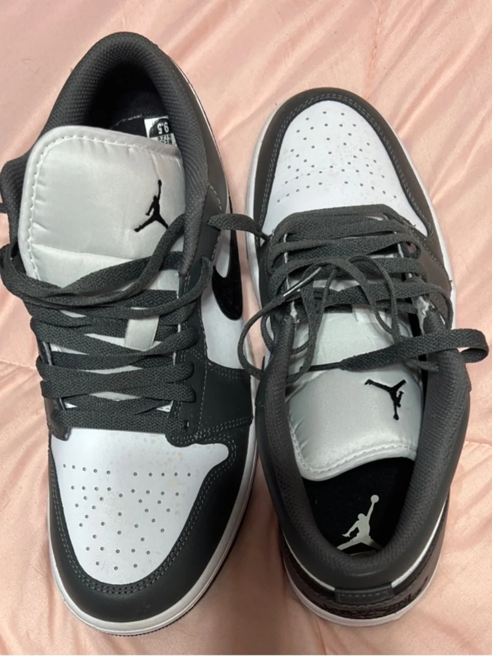 Jordan Low Sneakers in White and Black
